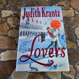 Judith Krantz "Lovers" First Edition Hardcover, Vintage